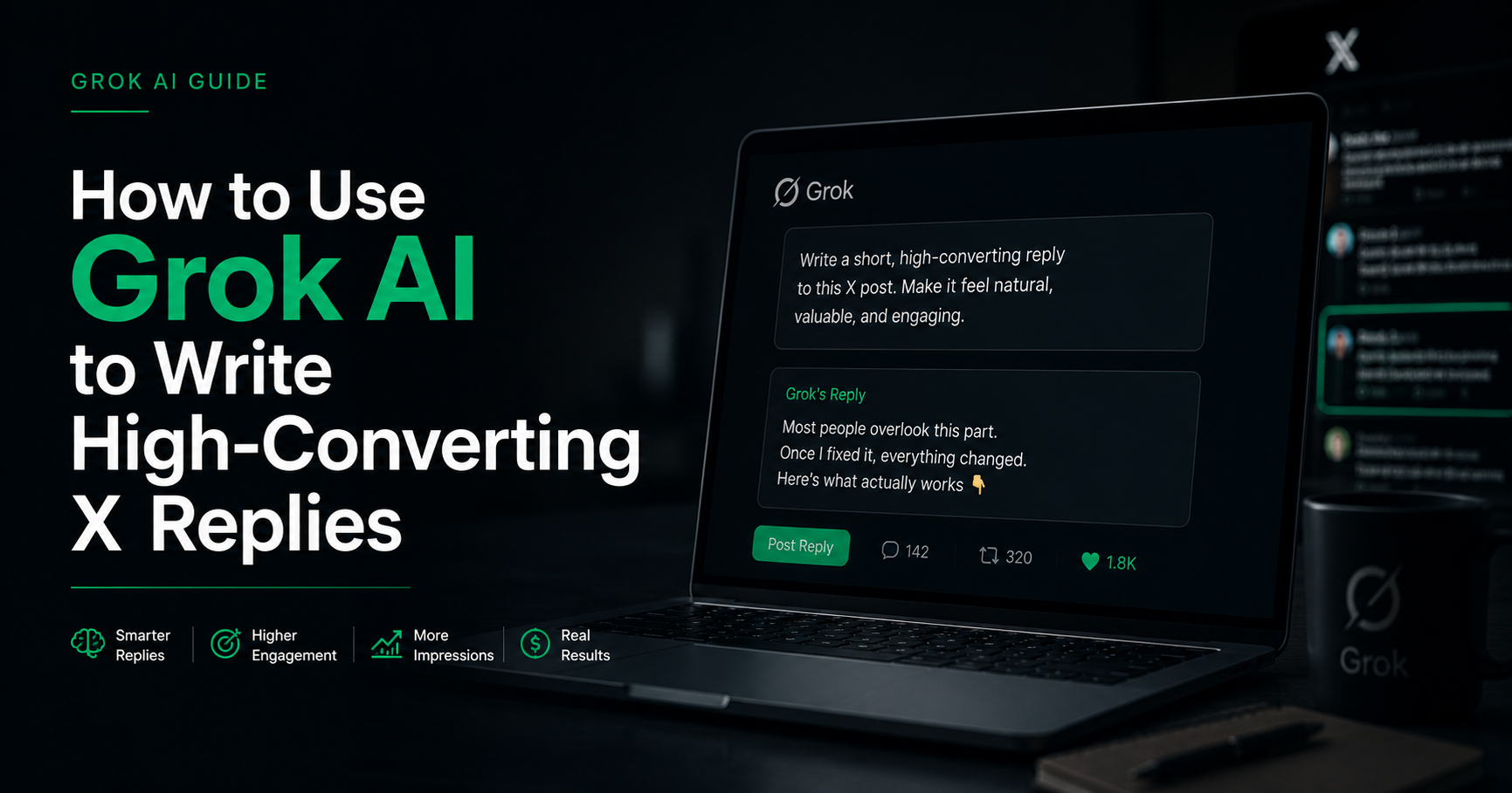 How to Use Grok AI to Write High-Converting X Replies