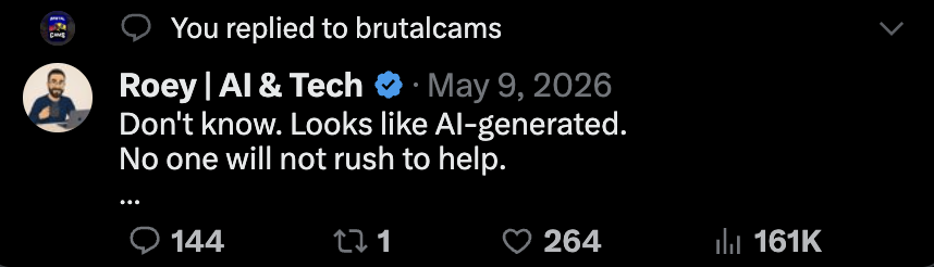 High impression reply