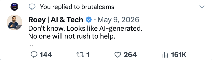 High impression reply